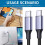 Καλώδιο USB C σε USB C 100W Καλώδιο γρήγορης φόρτισης USB C Πλεγμένο από νάιλον Μεταφορά 2