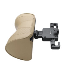 Tetieră auto în formă de U, suport ergonomic pentru gât, reglabilă la 180