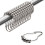 Duschvorhanghaken, 12er-Pack, Edelstahl, Gold-Silber 1