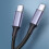 Καλώδιο USB C σε USB C 100W Καλώδιο γρήγορης φόρτισης USB C Πλεγμένο από νάιλον Μεταφορά 5