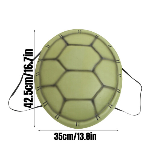 Σακίδιο πλάτης EVA Turtle Shell για κοστούμια Cosplay Halloween, ρεαλιστικό ψεύτικο κέλυφος 2