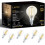 Bec glob LED G16.5 E12 echivalent 60W 2700K pachet de 6 1