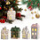 White Ceramic Christmas Village House Set – Light-Up 5