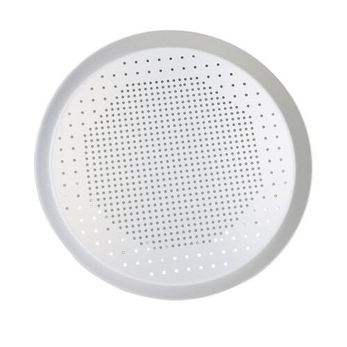 Multipurpose Round Baking Pan Metal Texture for Pizza-13 Inches