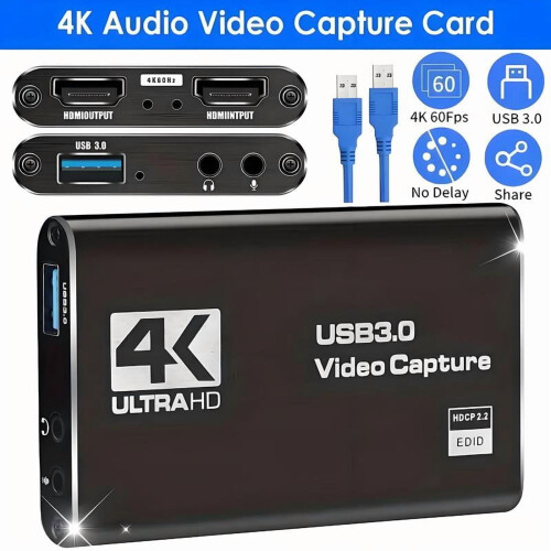 HDMI-aansluiting 4K60FPS USB3.0-aansluiting