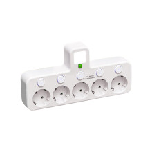 Inteligentná vežová predlžovačka s USB portami a individuálnym