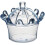 12 Crown-Shaped Plastic Candy Boxes Pink 2