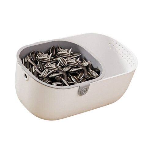 Creative Rice Cleaning Basket With Ergonomic Hold For-2