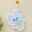 Easter Rabbit Kitchen Hand Towel Blue Absorbent 4
