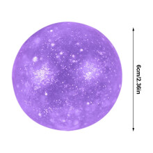 Stressipallot teini-ikäisille ja aikuisille, hitaasti kohoava glittergeeli, 3 kpl