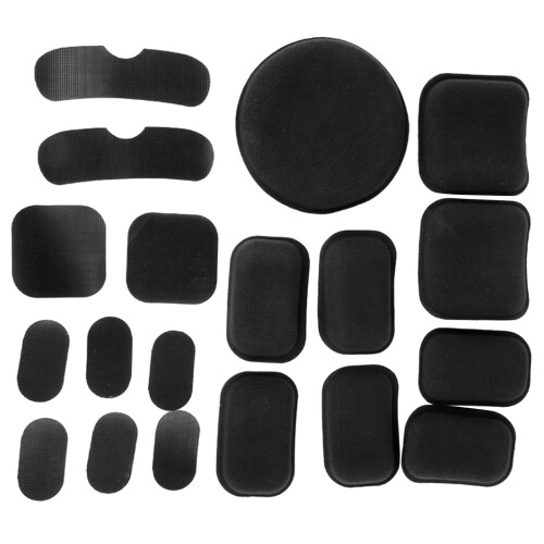 Motorcycle Helmet Foam Padding Replacement Set 19 Pieces