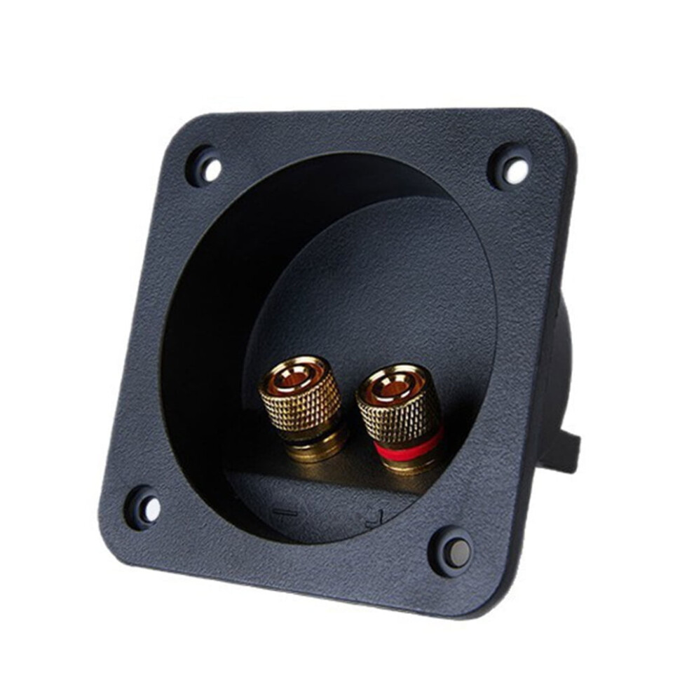 Binding Post Terminal Box For Subwoofer Speaker Gold 974856893195
