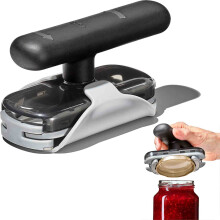 Abrefrascos de acero inoxidable con tapa ajustable para grietas