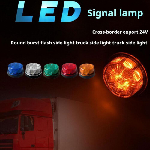 Truck Strobe Side Lights LED Strobe Rotating Warning Light Emergency Light 2