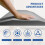 Coussin trapézoïdal en mousse HD grise (1 pièce) 4