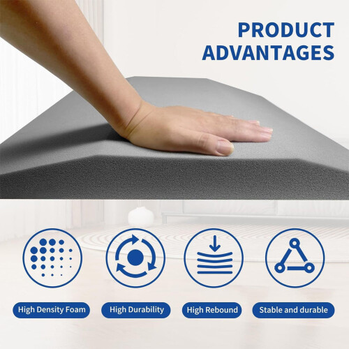 Trapezium Foam Cushion Insert 50x50x5cm High Density 1