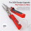 16-in-1 Wire Stripper Twister Tool: Cutter, Puller, Cable Scissors, Voltage Tester, Pliers – Foldable & Professional 3