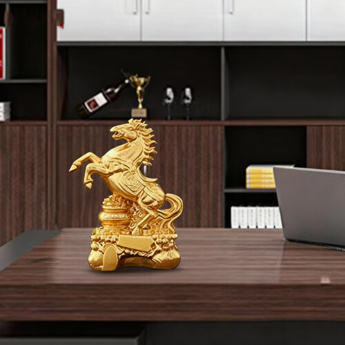 Statue de cheval du Nouvel An chinois,-1 pièces 3 pièces 2