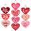 Multiple Designs Paper Valentine Door Decoration for-Style9 5