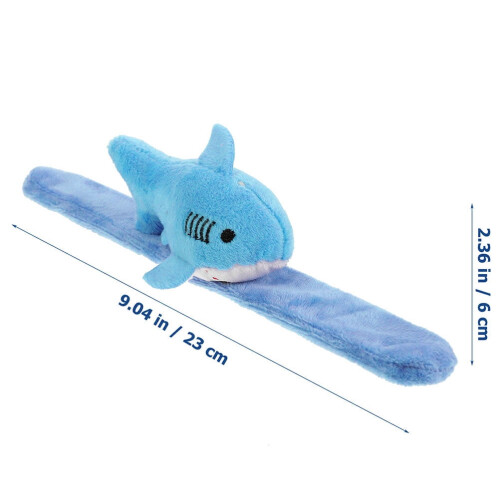 Bandeau en peluche bleue (1 pièce) 1