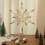 Gouden LED-boomtopster, 30 cm, kunststof 1