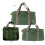 Heavy Duty Tool Bag Green 14in Large Capacity Portable 6