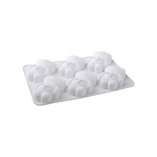 Björnformad silikonkakform, ugnssäker, 1-pack 1