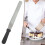 10 Zoll schwarzer Edelstahl-Offset-Kuchenspatel 2