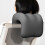 Appui-tête coussin fixation pour bureau-Double couleur grise 7