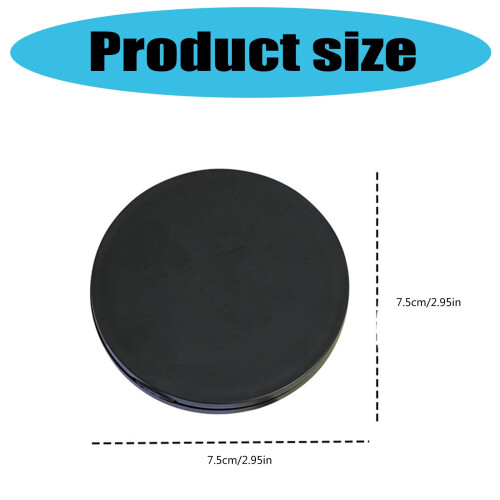 Stylish Foldable Vanity Mirrored With Regular Glass Panel Compact Cosmetic Tool Handheld Handbag Round Makeup Mirrored 2
