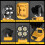 Φως εργασίας LED Azocek 40W 6000LM για DeWalt 20V 5
