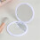 Stylish Foldable Vanity Mirrored With Regular Glass Panel Compact Cosmetic Tool Handheld Handbag Round Makeup Mirrored 5
