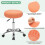 Housse de siège ronde pour tabouret de bar – Polyester, élastique, 25-30 cm 2