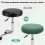 Housse de tabouret de bar ronde élastique beige grande taille 4