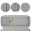 Custodia protettiva rigida per tastiera e mouse K380Pebble2Combo. 4