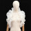 Multiuse Ruffle Shawl Chiffon Scarf Shoulder Wrap For-Black 7