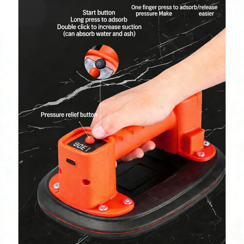 Ergonomic 300kg Grip Suction Tool Effective Battery Suction Cup 1