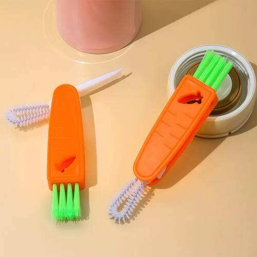3PCS effiziente Karotten-Design-Bürste für 1
