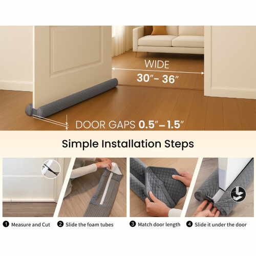Door Draft Stoppers Under Door Draft Blocker Insulators Door 1