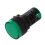 Red, Yellow-Green Light Lamp 22 mm LED  Display Panel AC 220 V 9 Pcs 5