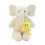 Coussin éléphant en peluche décoratif 61 cm 2