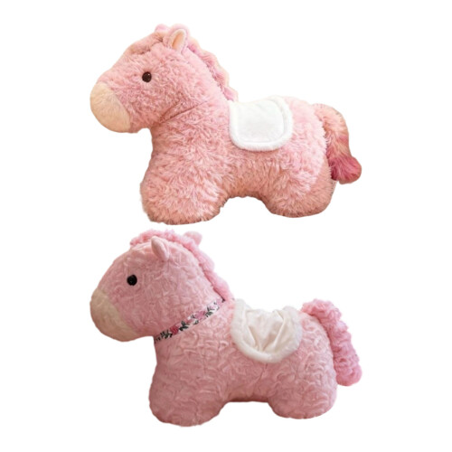 Chinese New Year Decorative Horse Furry Figurine-Basic model 2