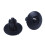 50 Pcs Plastic Push in Bumper  Door Rivets Clip 8mm Hole Black 3