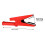 Alligator Clip With Fully Enclosed Opening For High Current-Red 3