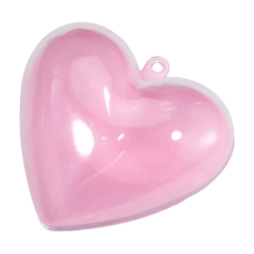 Heart-Shaped Candy Jar Plastic Storage Container 1 Pack 1