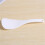 3X Kitchen Dotted White Plastic Flat Rice Scoop Paddle Meal Spoon 6