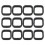 36Pcs String Trimmer Air Filter Kit for  TH23D TH26D TH23 TH26 TJ27 Trimmer Engine Replacement Parts 2