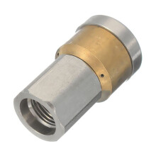 2X Nettoyeur Haute Pression En Acier Drain D'égout Tuyau de Nettoyage Buse Rotative Jetter 3 Jet 1/8 Pouce F