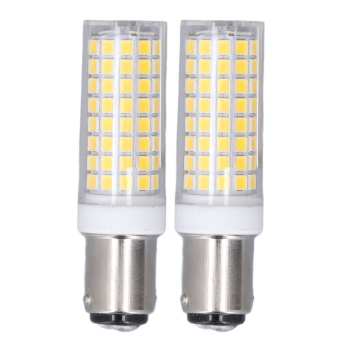 Lâmpada LED tipo milho BA15d10W dimerizável com luz natural (pacote com 2)