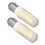 Lâmpada LED tipo milho BA15d10W dimerizável com luz natural (pacote com 2) 6
